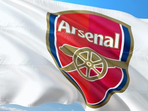 Drapeau du club de football Arsenal